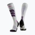 Ski socks X-Socks Ski Expert Silk Merino Otc white/lavender