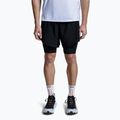 Men's X-Bionic Efektor 2in1 running shorts x black/x black