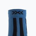 X-Socks Trailrun Discover Ankle mineral blue/x black socks 3
