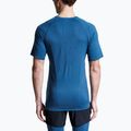 Men's running t-shirt X-Bionic Xceed Run slate blue/marine 3