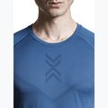Men's running t-shirt X-Bionic Xceed Run slate blue/marine 5
