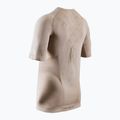 Men's X-Bionic Xceed Run sand/dark sand running t-shirt 3