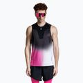 Men's X-Bionic Efektor 2in1 x black/neo pink running shorts 2