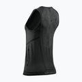 Women's running t-shirt X-Bionic Xceed Run x black/rhino grey 3