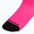 X-Socks Run Discover Crew fluo pink/x black socks 3