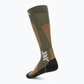 Ski socks X-Socks Ski Discover Merino Otc sand/dark sand 2