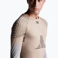 Men's thermal active sweatshirt X-Bionic Invent Fx Shirt sand/light grey/grey 5