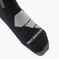 Women's ski socks X-Socks Ski Perform Otc x black/light grey 3