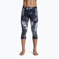 Thermal trousers X-Bionic Energy Accumulator Wild 3/4 tiedye x black/fluo pink