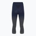 Women's thermal trousers X-Bionic Invent Graphics 3/4 marine/grey/light grey 2