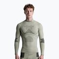 Men's thermal sweatshirt X-Bionic Accumulator 4.0  tea grey/black