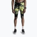Men's running shorts X-Bionic Efektor Tights tie dye electric energy