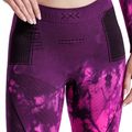 Thermal trousers X-Bionic Energy Accumulator Wild tiedye x black/fluo pink 3
