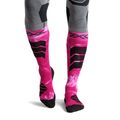 Ski socks X-Socks Ski Expert Wild Otc x black/fluo pink 2