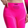Women's thermal trousers X-Bionic Invent Graphics fluo pink/x white 4