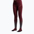 Women's thermal trousers X-Bionic Invent Graphics oxide red/x black 3