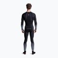 Men's thermal sweatshirt X-Bionic Invent Graphics LS x black/dark grey 4