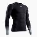 Men's thermal sweatshirt X-Bionic Invent Graphics LS x black/dark grey 10