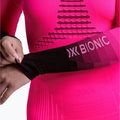 Women's thermal sweatshirt X-Bionic Invent Graphics LS fluo pink/x white 9