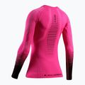 Women's thermal sweatshirt X-Bionic Invent Graphics LS fluo pink/x white 12