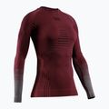 Women's thermal sweatshirt X-Bionic Invent Graphics LS oxide red/x black 10