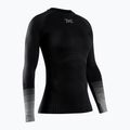 Women's thermal sweatshirt X-Bionic Invent Graphics LS x black/dark grey