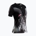 Women's running shirt X-Bionic Corefusion Run Shirt yinyang/x black/x white 7