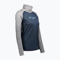 Women's thermal active sweatshirt SCOTT Defend Merino High Neck light grey melange/dark blue 3