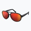 SCOTT Bass black/red chrome sunglasses