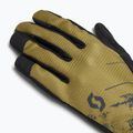 SCOTT Ridance dark purple/mud green cycling gloves 5