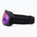 Ski goggles SCOTT Faze II mineral black/amp iluminator blue chrome 4