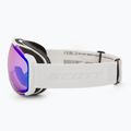 Ski goggles SCOTT Faze II mineral white/amp iluminator blue chrome 4