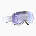 Ski goggles SCOTT Faze II mineral white/amp iluminator blue chrome