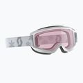SCOTT Agent white/grey/enhancer children's ski goggles