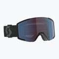 SCOTT Shield mineral black/enhancer blue chrome ski goggles