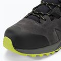 Men's hiking boots Dolomite Croda Nera GTX grey/lime green 7