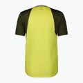 Men's SCOTT Trail Vertic bitter yellow/fir green cycling jersey 2