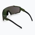 SCOTT Shield kaki green/green chrome sunglasses 2