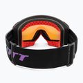 SCOTT React black/aurora green/enhancer teal chrome/pro green ski goggles 4
