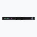 SCOTT React black/aurora green/enhancer teal chrome/pro green ski goggles 3