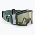 SCOTT React AMP Pro soft green/black/amp pro white chrome/pro green ski goggles