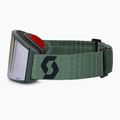 SCOTT React AMP Pro soft green/black/amp pro white chrome/pro green ski goggles 5