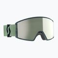 SCOTT React AMP Pro soft green/black/amp pro white chrome/pro green ski goggles