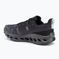Men's On Cloudsurfer Trail Waterproof black/eclipse running shoes 3
