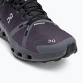Women's running shoes On Cloudsurfer Trail Waterproof black/eclipse 7