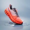 Women's On Running Cloudsurfer Trail Waterproof running shoes mauve/flame 13