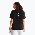 Women's On Running Club T shirt black 2