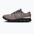 Men's On Cloud X 4 fog/black running shoes 10