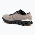 Men's On Cloud X 4 fog/black running shoes 3