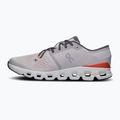 Men's training shoes On Cloud X 4 silver/flame 10